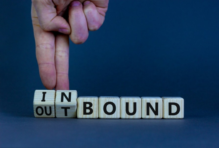 Qual é a diferença entre geração de leads inbound e outbound